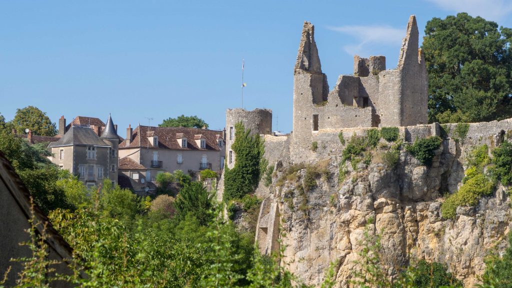 Un Jour de Neige - Angles sur l'Anglin, Vienne