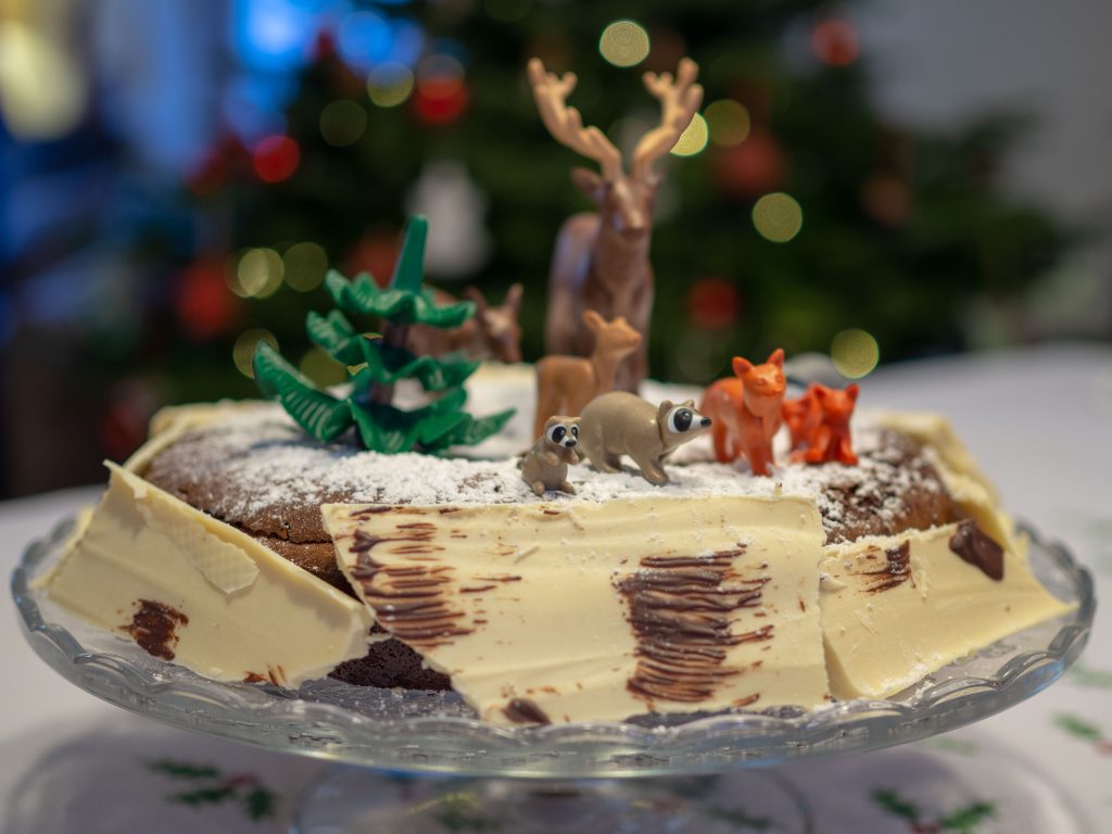 Gâteau de Noël - Un Jour de Neige