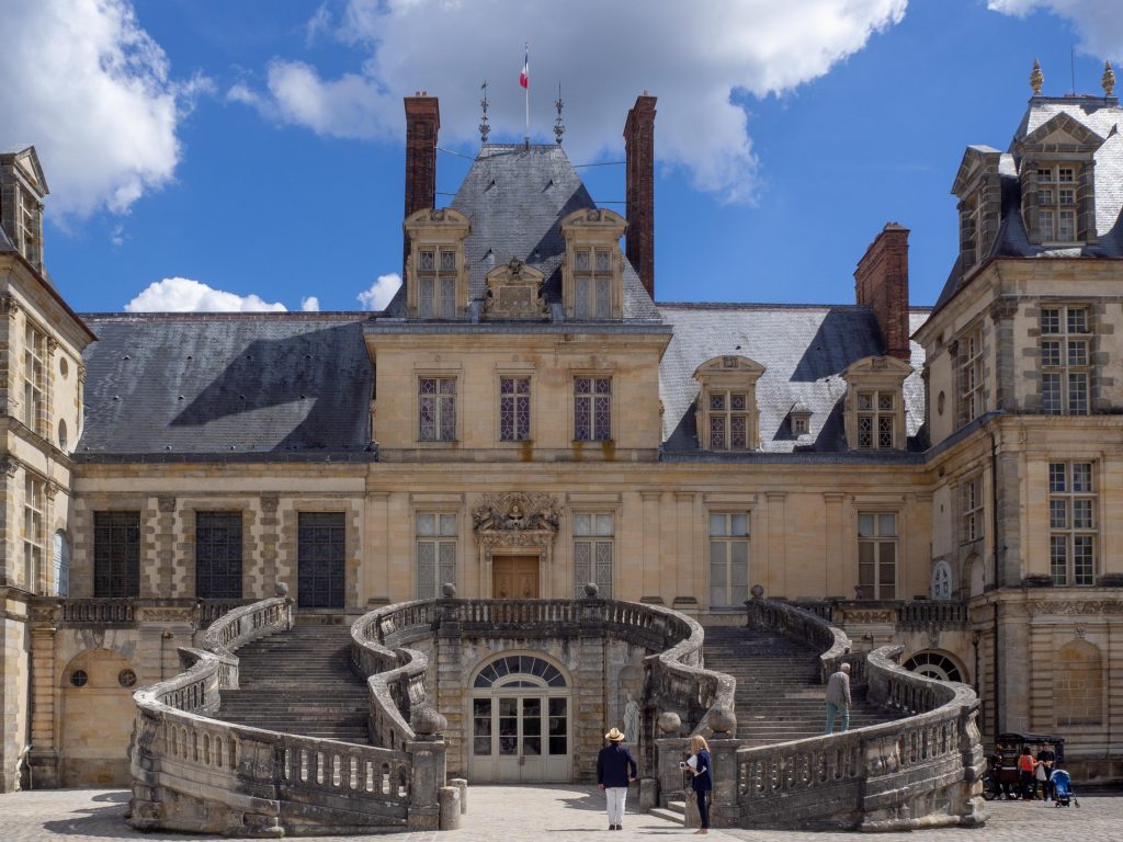 Un Jour de Neige - Le Château de Fontainebleau